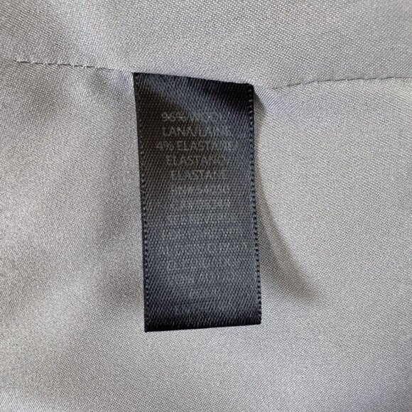 Rachel Roy Midi Sheath Tweed Dress Sz 2 Gray Wool 90s Office Siren Corpcore Chic - Picture 5 of 7